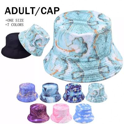 China Other wholesale promotional hats with custom logo women and men print embroidery logo bucket caps for sale