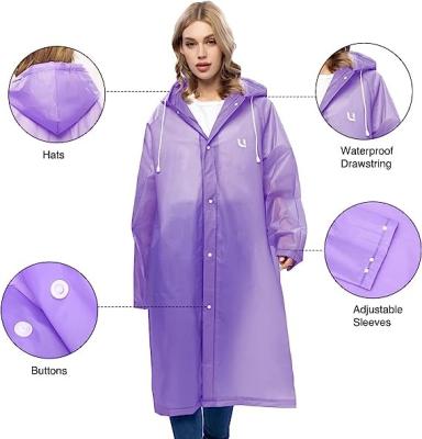 China Adult Lightweight Raincoat Disposable Raincoat EVA Raincoat Outdoor Portable Bachelor's Rainwear for sale