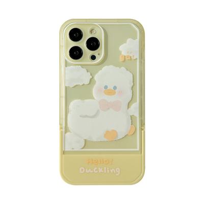 China Original iP13ProMax IP 11 Mobile Phone Shell 12 Female XS Shockproof Cartoon Comes With 8p Bracket Cover Device for sale