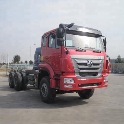 China SINOTRUK HOHAN 6X4 dump truck chassis with strong axle > 8L for sale