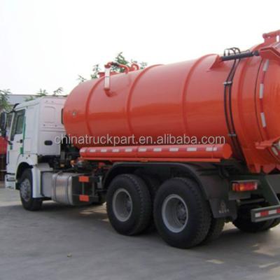 China sinotruk 4x2 howo sewage suction vacuum truck for sale 21 - 30T for sale