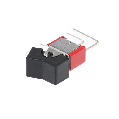 China DIY 3 Position AC125V 5A 250V 2A Custom Nylon Vertical Miniature 3pin Miniature Small Mini Toggle ON/OFF Rocker Switch for sale