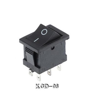 China Industrial Control 24v Illuminated Rocker Switch 250v Kcd1 T85 Rocker Switch for sale