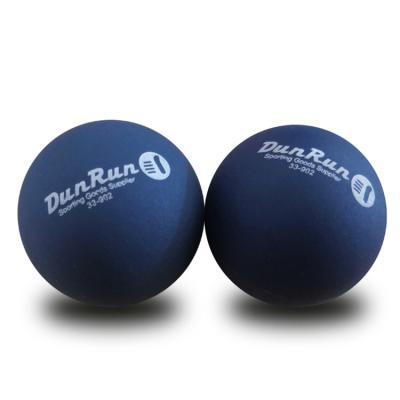 China Sports Toy Wholesale Black Customize Logo Size Rubber Material Professional Official Squash Balls for sale