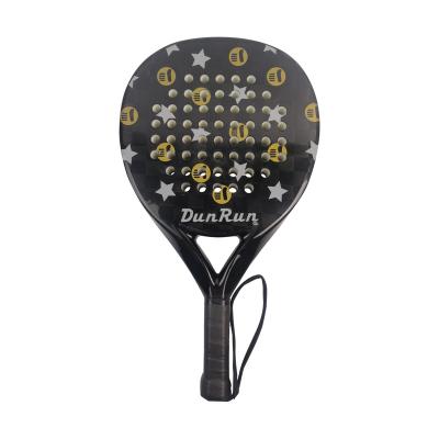 China High Quality PU 38Mm Thickness Customized 18K Carbon Padel Rackets For Beginners for sale