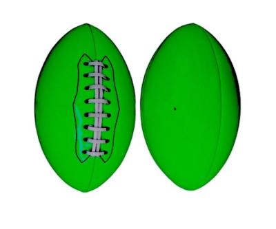 China High Quality Sport Custom Design Muti Color Official Size 7 PVC Leather Rugby Ball for sale