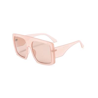 China Oversized Plastic Sunglasses Suglasses2021 Branded Trendy New Trendy Fashion Sunglasses Glasses for sale