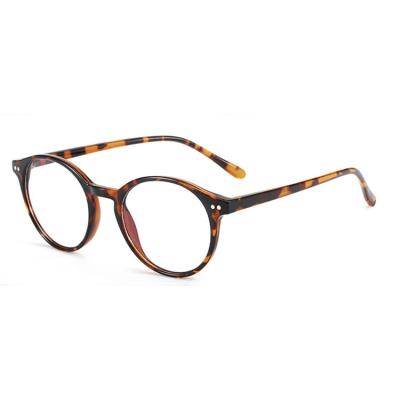 China For Reading Glasses Retro Round Anti Blue Light Glasses Frame For Women Fashion Men Eye Glass Optical Frame for sale