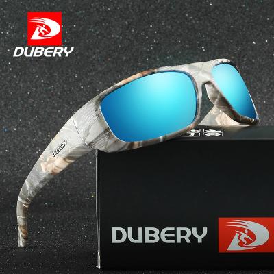 China Fashion Dubery D1418 Mens Outdoor Sport Sunglasses Polarized UV400 Driving Sun Glasses With Box for sale