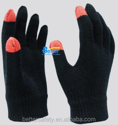 China Touch Screen Knitted Magic Gloves Work 10 G Acrylic Yarn Gloves Seamless Knitted Magic Work for sale