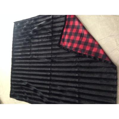 China High Quality And Durable Single Wave Pattern 2PLY PV Fur Covers Double Mat for sale