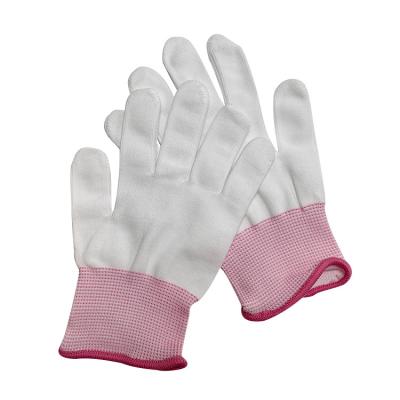 China Dust Free Industry Safety Working Gloves 100% Polyester for sale