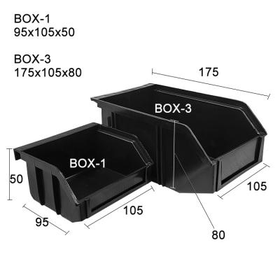 China Lint Free ESD Parts Storage Bin For Industrial Use For Electronics for sale