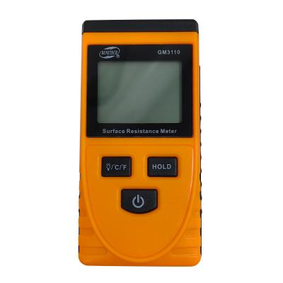 Chine GM3110 Surface Resistance Tester High-Precision Portable Insulation Resistance Tester Electrostatic Detector à vendre