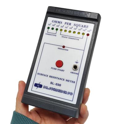 中国 SL-030 Digital Surface Resistivity Tester ESD Testing Device Antistatic Surface Resistivity Meter 販売のため