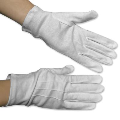 China 8.5CM Breathable Sicherheit Cleanroom-Baumwollhandhandschuhe zu verkaufen