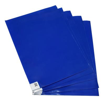 China Blaue multi Schicht-klebende klebrige Tür Mats Size Tapetes 36