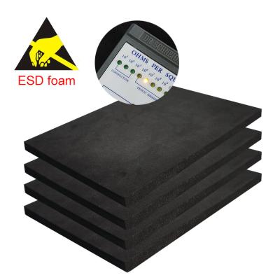 China Flame Retardant EVA ESD Foam Anti Static Customized High Density for sale