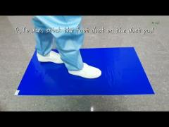 30 sheets clean room sticky mats for construction polyethylene material