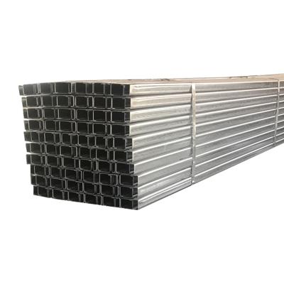 China Traditional china steel manufacturer galvanized cold rolled steel sheet 0.8 mm channel roof steel truss for sale