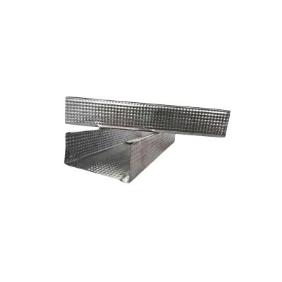 China Modern galvanized lightweight steel keel c channel track 100 vertical keel size 100*45mm bathroom ceiling shape for sale