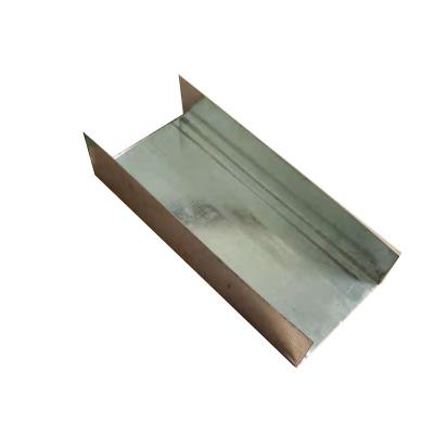 China Modern c-shaped ceiling square trough for smallpox grid partition building information steel component light steel keel for sale