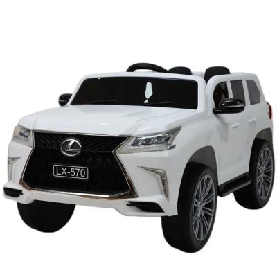 China Ride On Licensed Toy LEXUS 570 Ride On Car Kids Electric Children 12v Battery Car With Remote Control for sale