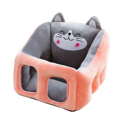 China Soft Baby Learning Portable Dining Seats Kids Car Chair Baby Chair Plush Sofa for sale