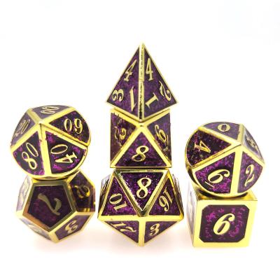 China DND RPG Dungeons and Dragons Dealer Supply of Dragons RPG Digital Multi-Faceted Dungeons and Dies Metal for sale