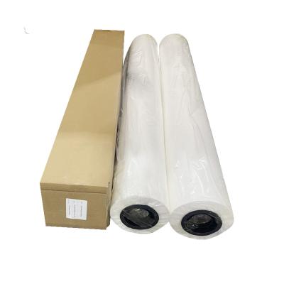 China Free Sample High Quality 90gsm Sublimation Printing Transfer High Quality Pure White Paper Dry 10m Roll Paper Fast Dry Quickly for sale