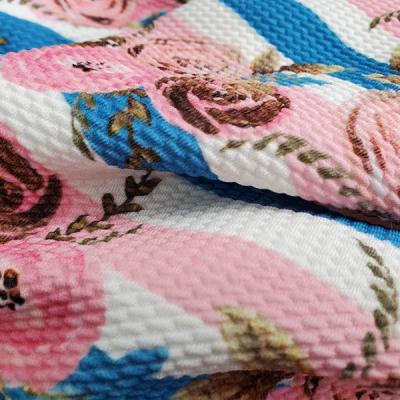 China Tear-Resistant No Moq Polyester Printing Digital Printed Ball Knitting Liverpool Fabric For Bows for sale