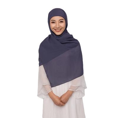 China Best soft hijab 2021 custom design digital printed silk hijab printed scarves made of chiffons for ladies for sale