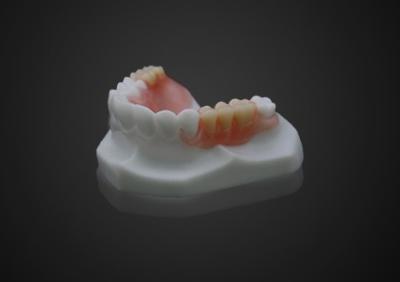 Chine Légère, confortable, dentition partielle en plastique, facile à nettoyer, transparence élevée à vendre