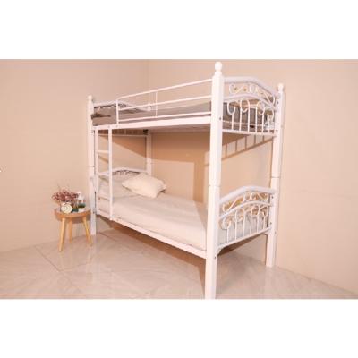 China China Manufacturer Home Bedroom Furniture Kids Cheap Metal Frame Double Bunk Bed for sale