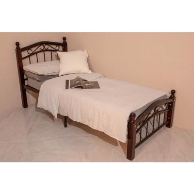 China China Manufacturer Cheap Single Style Cheap Price Temporary Metal Single Bed For Boarding House for sale