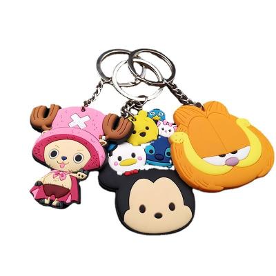 China Customized 3d 2d PVC Rubber Customized KEY CHAIN ​​Promotion Souvenir Gifts Key Chain Logo Key Chains Custom Soft Silicone Rubber Keychains for sale