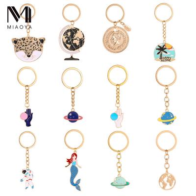 China Souvenir Gifts Promotion No Logo Cartoon Shape Wholesale Metal Min Custom New Soft Enamel Key Chain for sale