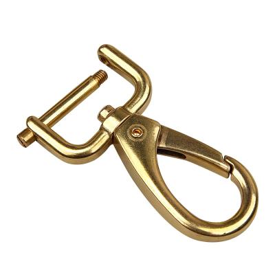 China Brass Horseshoe Chain Button Cloth Hand Buckle Hand Screw D Brass Head Chain U Type Brass Stainless Steel / Button Hardware Fittings for sale