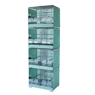 China Viable wholesale canary promotion large parrot breeding folding cages garvanized bird cages for sale for sale