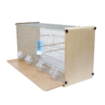 China 1000x330x480mm Large Viable Travel Pet Flight Bird Breeding Cage For Parrots Canary for sale