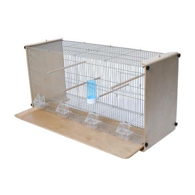 China Wholesale Sustainable Indoor Pet Cage For Parrots Breeding Feeding Birds Group Fly Cage for sale