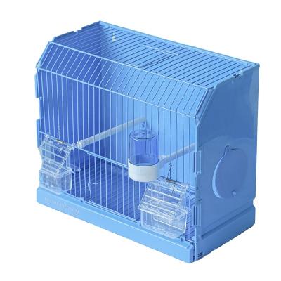 China Wholesale Viable Aviary Cage Pet Parrot Cage Bird Cage With Food Bowl Breeding Cage for sale