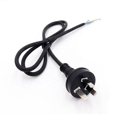 China Home Appliance Australia SAA Power Cable Aussie 3 Pin Power Cord Electrical Plug for sale