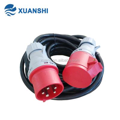 China 3 Phase 380v 16a Industrial Industrial Plug And Socket for sale