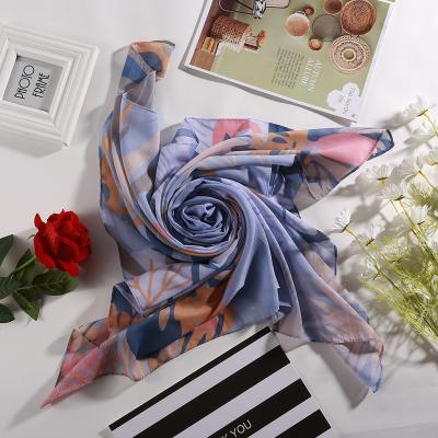 China Square Customized Muslim Muslim Veil Designs Cotton Hijab Women Digital Printing Unique Digital Print Cotton Scarves for sale