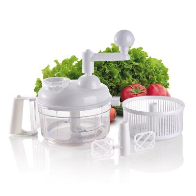 China Handheld Vegetable Beater Ejector Button Manul Food Processor For Kitchen for sale