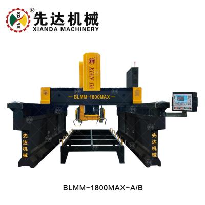 China Dual Beam Bridge Type Cutting Milling Machine for Marble with Flat Cutting Surface zu verkaufen