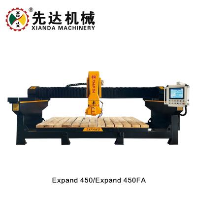 China 4 Axis Bridge Cutting Machine With High Cutting Speed For Stone Processing Te koop