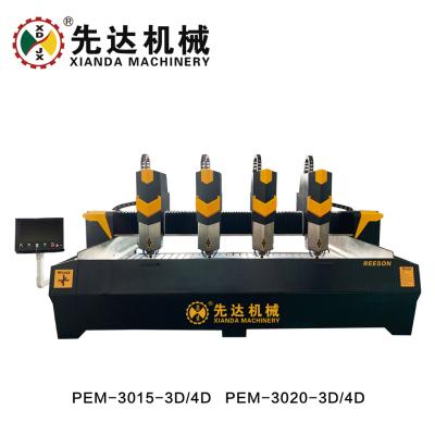 中国 Planar stone carving machine for processing marble granite 販売のため