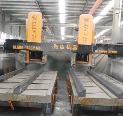 China 3 Axis CNC Dual Beam Bridge Type Four Blade Cutting And Milling Machinery For Large Scale Special Shaped Stone Processin zu verkaufen